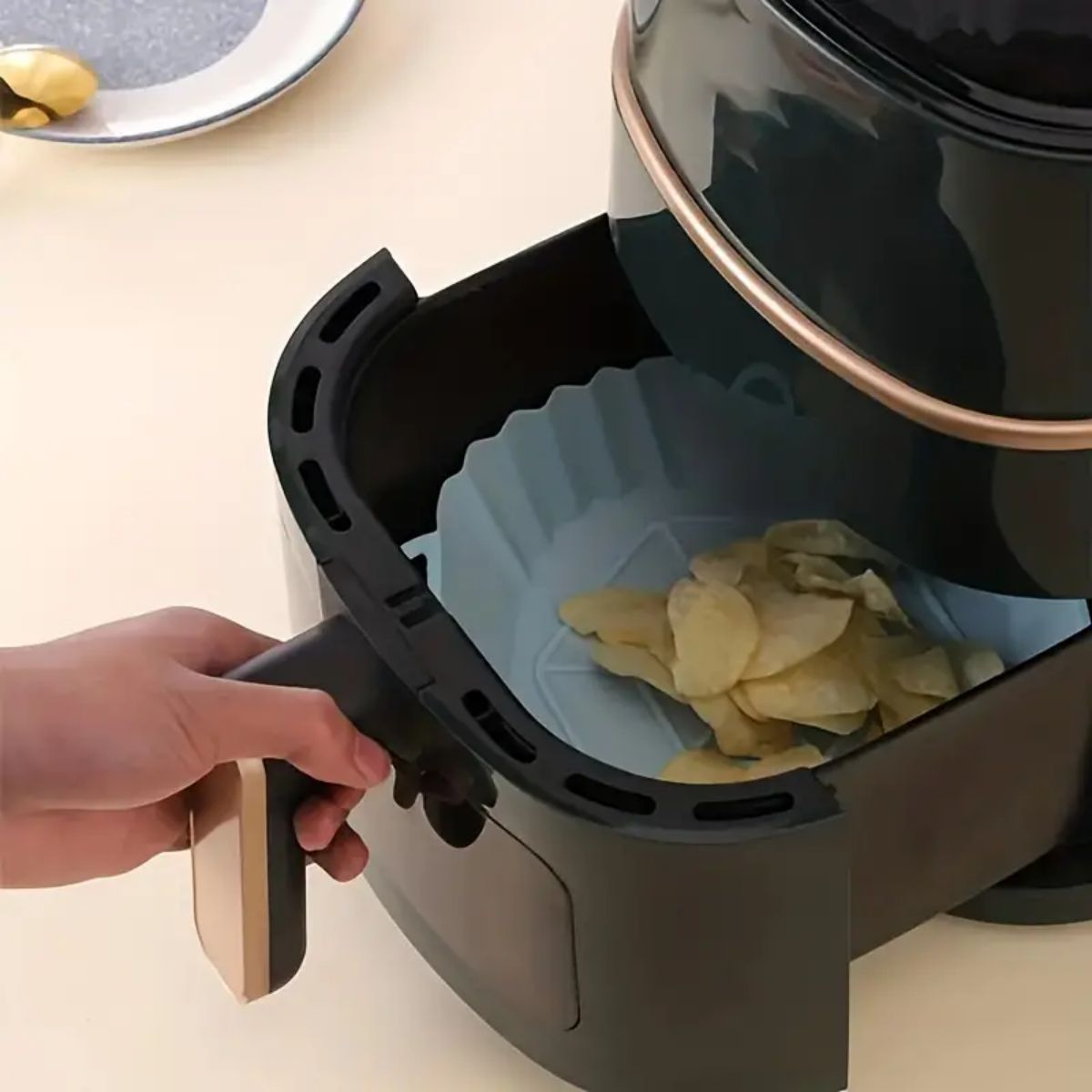 Reusable Air Fryer Silicone Po - Air Fryer Silicone Pot Liner 评论和价格