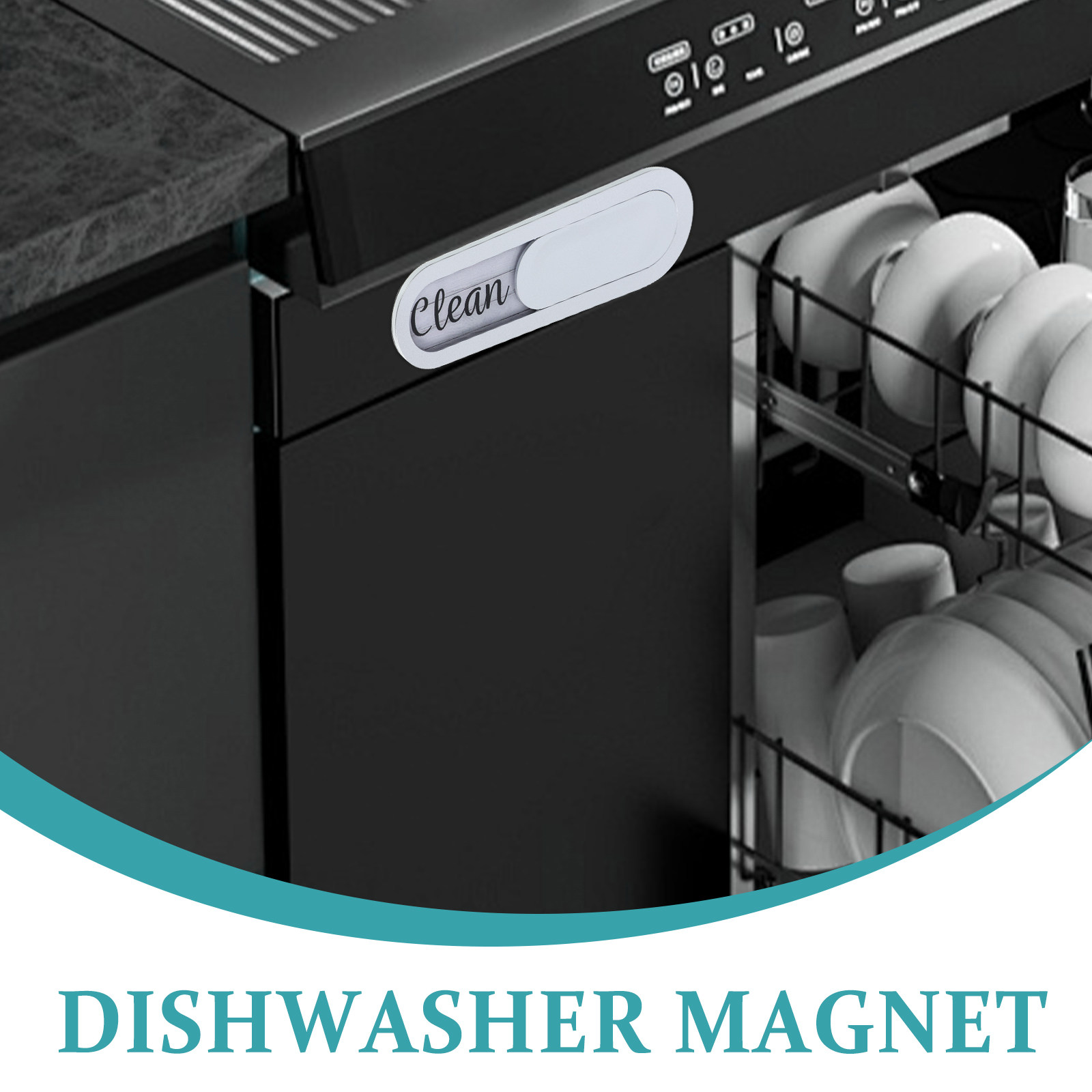 Dishwasher Clean Dirty Magnet  - Kitchen Appliances 评论和价格