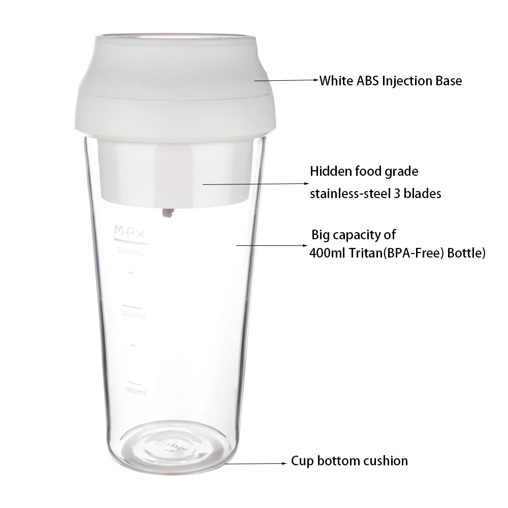 &Electric Cordless USB Recharg - Portable Blender Usb Rechargeable 评论和价格