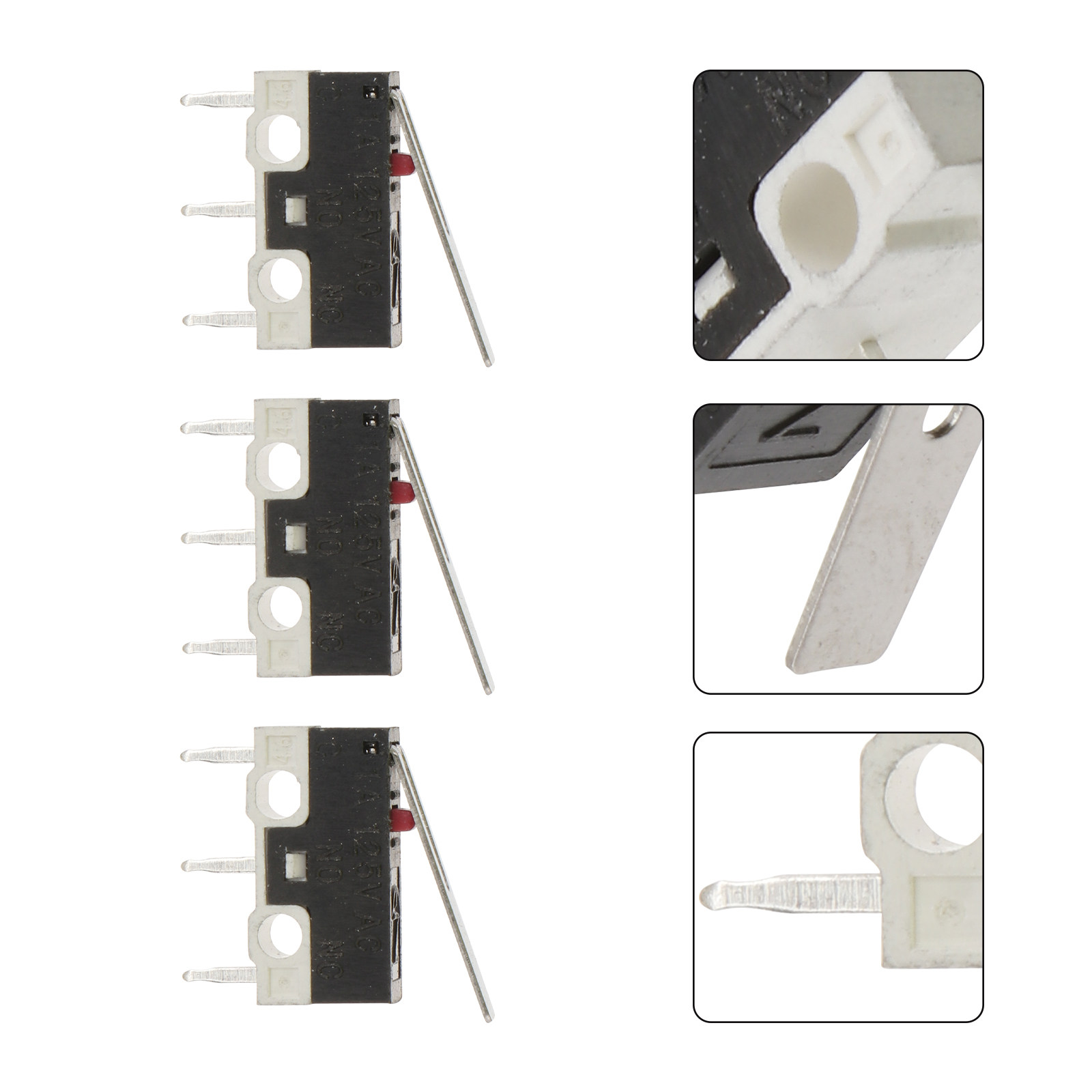 5Pcs Micro Limit Switch 3 Long - Home Appliances 评论和价格
